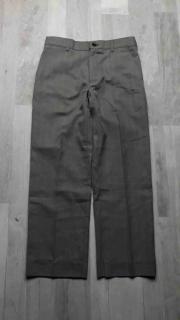 kalhoty společenské kostkované šedé vel 128