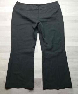 kalhoty společenské šedé s knoflíky DEBENHAMS vel 2XL (kalhoty DEBENHAMS)