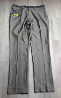 kalhoty společenské šedostříbrné NEXt vel S    (kalhoty NEXT)