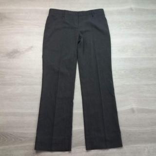 kalhoty společenské žíhané tmavě šedé vel XL