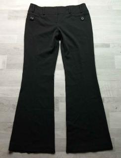 kalhoty společesnké černé s knoflíky GEORGE vel M (kalhoty GEORGE)