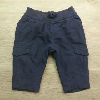 kalhoty zateplené plátěné tmavě modré CA vel 62 (kalhoty CA)