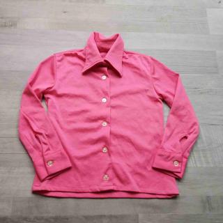 košile dl.rukáv růžová lesklá vel 110