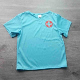 Kostým – tričko modré zdravotní personál vel 104-116