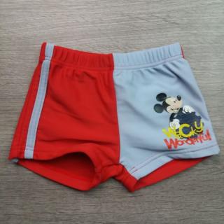 plavky nohavičkové červenomodré Mickey Mouse DISNEY vel 74/80 (plavky DISNEY)