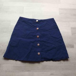 sukně manžestrová tmavě modrá s knoflíky vel 140