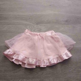 sukně růžová tylová ADAMS vel 86 (sukně ADAMS)