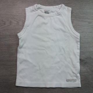 tričko bez rukávů bílé HM vel 86