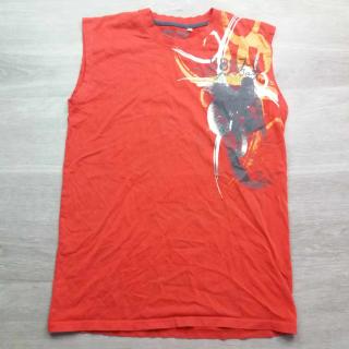 tričko bez rukávů červené s obrázkem CA vel 170/176 (tričko CA)
