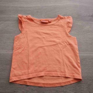 tričko bez rukávů oranžové vel 98