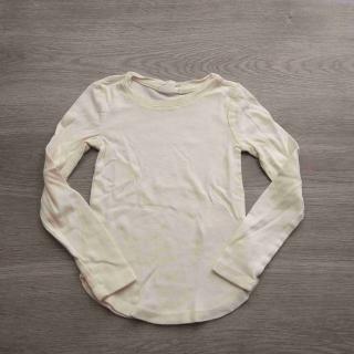 tričko dl.rukáv bílé GAP vel 104 (tričko GAP)