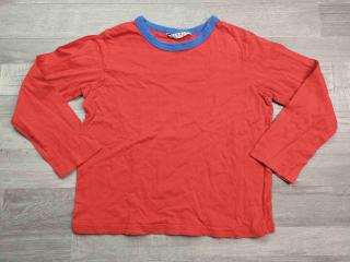 tričko dl.rukáv červenomodré GEORGE vel 128 (tričko GEORGE)