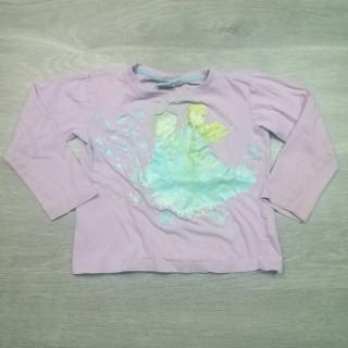 tričko dl.rukáv fialové Frozen DISNEY vel 98 (tričko DISNEY)