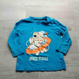 tričko dl.rukáv modré s astronautem LUPILU vel 86 (tričko LUPILU)