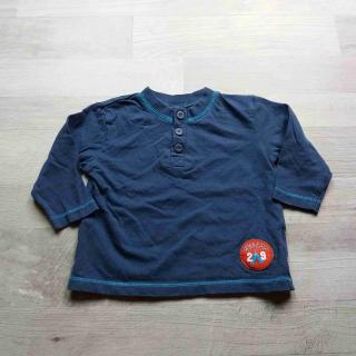 tričko dl.rukáv tmavě modré s nášivkou FF vel 68 (tričko FF)