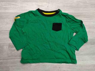tričko dl.rukáv zelené s kapsičkou LUPILU vel 86/92 (tričko LUPILU)