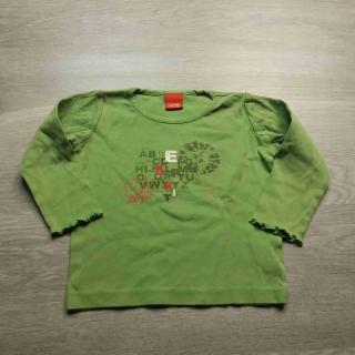 tričko dl.rukáv  zelené s nápisem ESPRIT vel 92/98 (tričko ESPRIT)