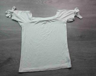 tričko kr.rukáv bílé s mašlemi vel S