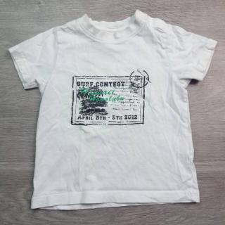 tričko kr.rukáv bílé s obrázkem IMPIDIMPI vel 86/92 (tričko IMPIDIMPI)