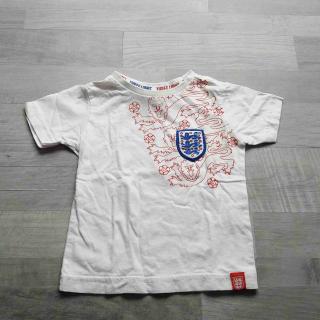 tričko kr.rukáv bílé s potiskem GEORGE vel 86 (tričko GEOGRE)