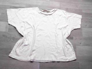tričko kr.rukáv bílé se vzorem vel XL