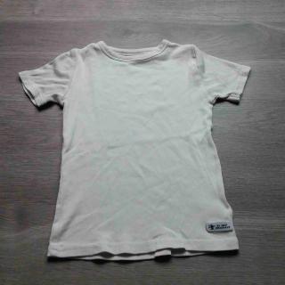 tričko kr.rukáv bílé žebrované s nášivkou NEXT vel 104 (tričko NEXT)