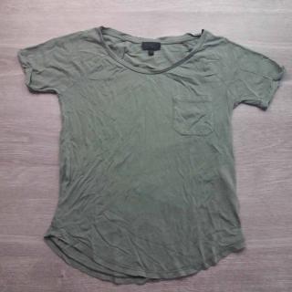 tričko kr.rukáv khaki s kapsičkou TOPSHOP vel XS (tričko TOPSHOP)