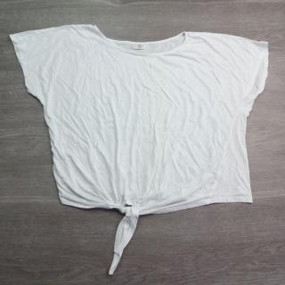 tričko kr.rukáv netopýří bílé do pasu NEW LOOK vel L (tričko NEW LOOK)