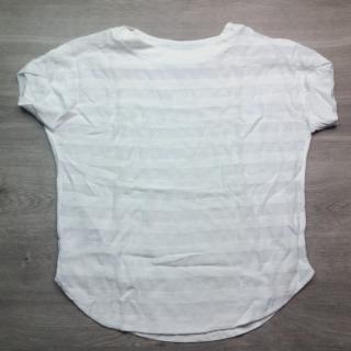 tričko kr.rukáv pruhované netopýří bílé NEXT vel L (tričko NEXT)