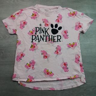 tričko kr.rukáv růžové Panther RESERVED vel 164 (tričko RESERVED)