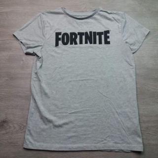 tričko kr.rukáv šedé Fortnite vel L