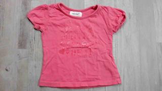 tričko kr.rukáv tmavě růžové s nápisem EARLY DAYS vel 86 (tričko EARLY DAYS)