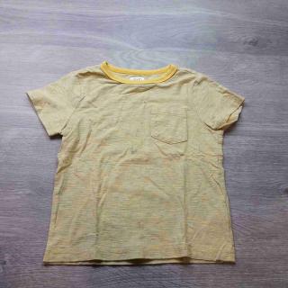 tričko kr.rukáv žluté žíhané s kapsičkou FF vel 98 (tričko FF)