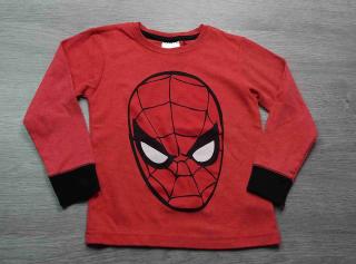 tričko od pyžama červené se Spidermanem NEXT vel 110 (pyžamo NEXT)