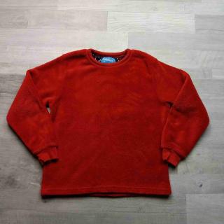 tričko od pyžama chlupatkové červené REBEL vel 140 (pyžamo REBEL)