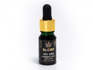Konopný olej Forte 15% CBD černý pepř a rozmarýn, 10 ml