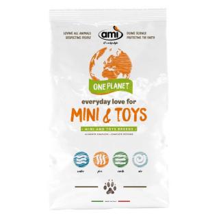 AMI DOG - rostlinné krmivo pro psy - Vegan hmotnost: Ami Dog Mini & Toys 1 kg