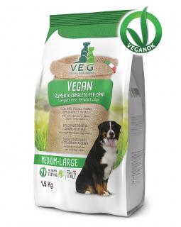 V.E.G. Vegan Dog - rostlinné krmivo pro psy hmotnost: V.E.G. Dog Vegan Medium / Large 1,5 kg - rostlinné krmivo pro psy