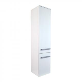 Doplňková koupelnová skříňka vysoká Macoun II W V 35 P/L, bílá