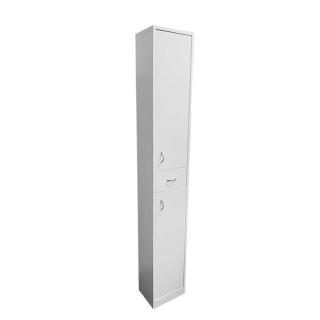 Koupelnová doplňková skříňka vysoká Simply 300  (SIMPLY 300 White)