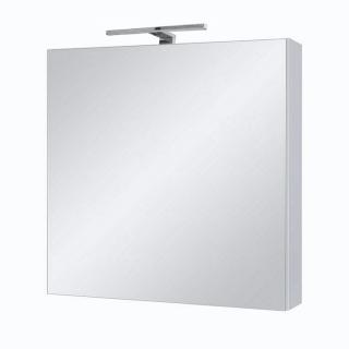 Zrcadlová skříňka závěsná Jantar 60 ZS s led osvětlením Anna LED 30 chrom (Jantar 60 ZS LED CR)
