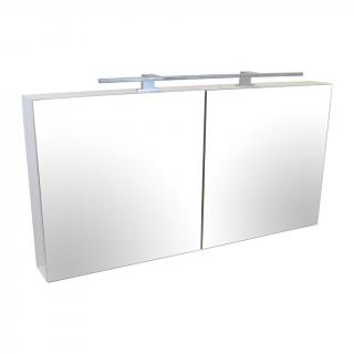Zrcadlová skříňka závěsná s osvětlením Jazz W 120 ZS LED-CR chrom (Jazz W 120 ZS LED-CR)