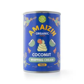 Amaizin Krém kokosový ke šlehání 30 % tuku BIO 400 ml