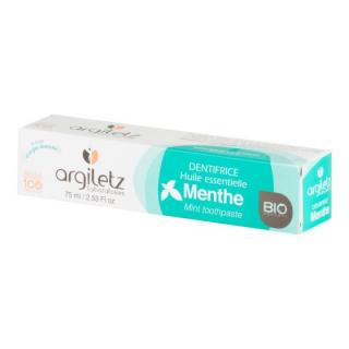 Argiletz Zubní pasta s bílým jílem máta BIO 75 ml