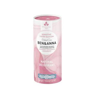 Ben & Anna Tuhý deodorant Sensitive - Třešňový květ 40 g