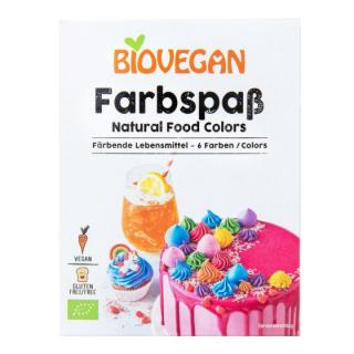 BioVegan Potravinářské barvivo bezlepkové BIO 6 x 8 g