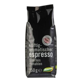 Dennree Káva espresso jemně mletá BIO 250 g