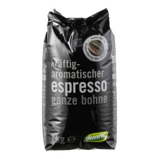 Dennree Káva espresso zrnková BIO 1000 g