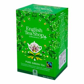 English Tea Shop Čaj Zelený fair trade BIO sáčky 20 Ks
