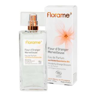 Florame Parfémová voda přírodní FLEUR D'ORANGER MERVEILLEUS — nádherný květ pomeranče BIO 50 ml
